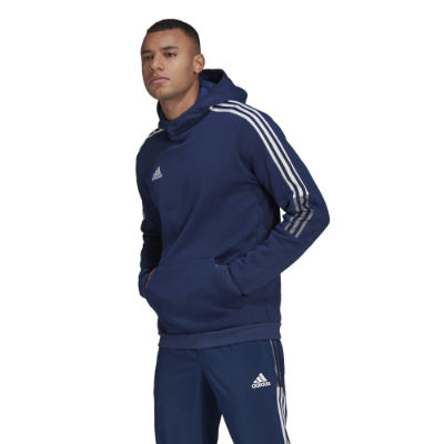 Adidas Tiro 21 Sweat Hoodie - CBLACK/FTWWHT/CBLACK,||
