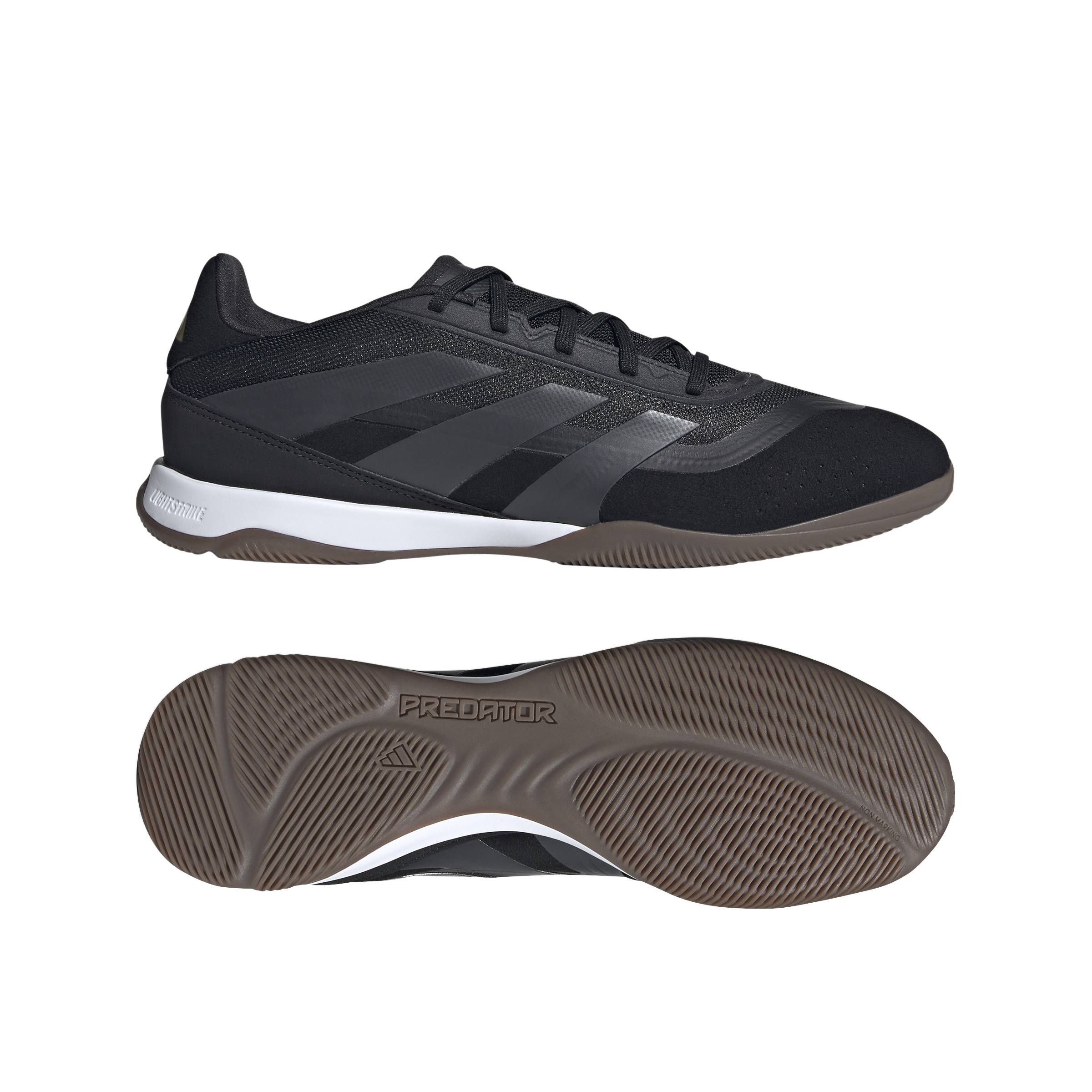 Adidas Predator League IN - BLACK/RUNWHT/RED,||