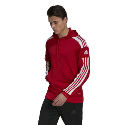 Adidas Squadra 21 Hoodie - BLACK/RUNWHT/RED,||