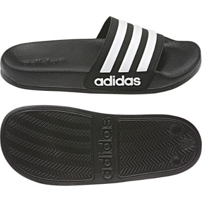 ADILETTE SHOWER Kinder - CBLACK/FTWWHT/CBLACK