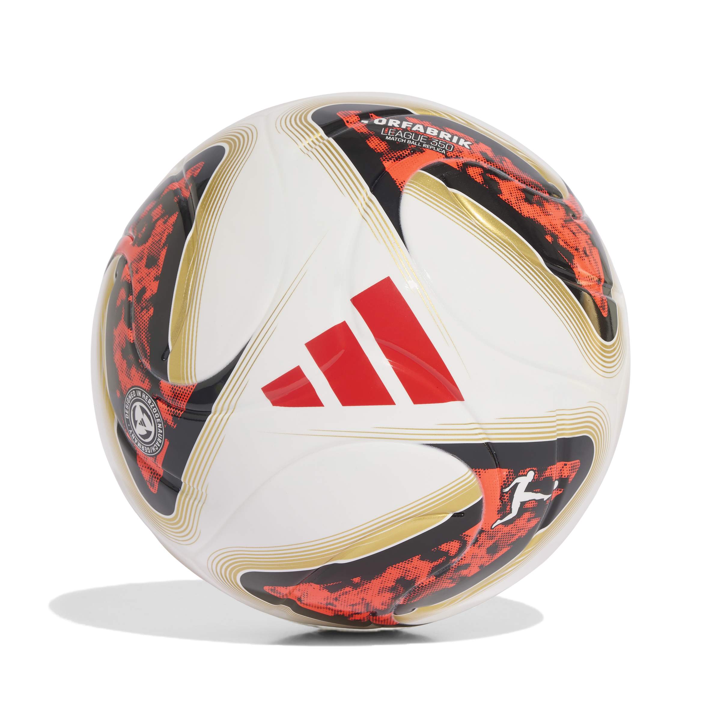 Adidas Bundesliga 26/27 Torfabrik League J350 - WHITE/BLACK/SOLRED,||