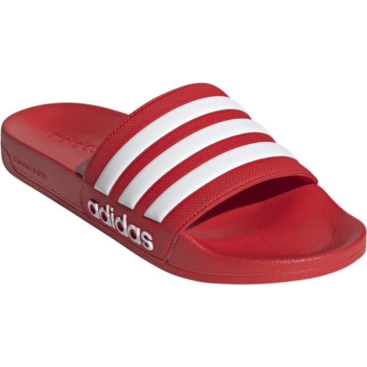 Adidas Adilette Shower - BLACK/RUNWHT/RED,||