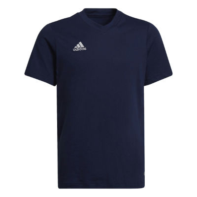 Adidas Entrada 22 T-Shirt Kinder - CBLACK/FTWWHT/CBLACK,||
