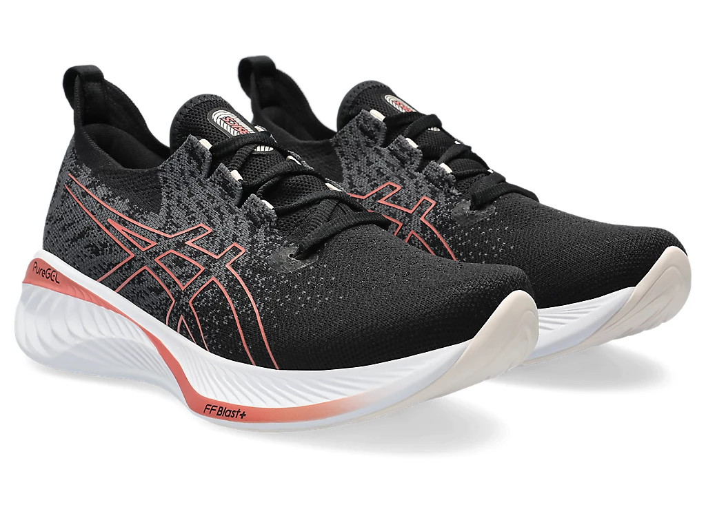 Asics Gel-Cumulus 25 MK Damen - BLACK/CARBON,||