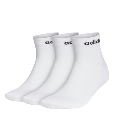 Adidas Half-Cushioned Ankle Socken, 3 Paar - CBLACK/FTWWHT/CBLACK,||