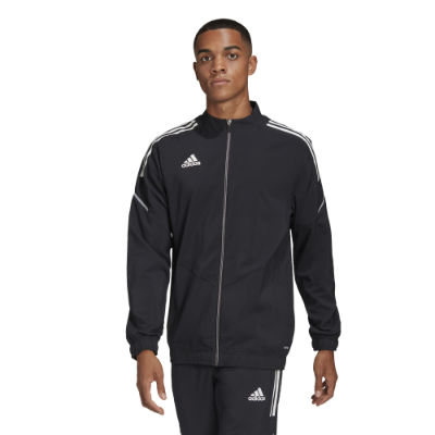 Adidas Condivo 21 Präsentationsjacke - CBLACK/FTWWHT/CBLACK,||