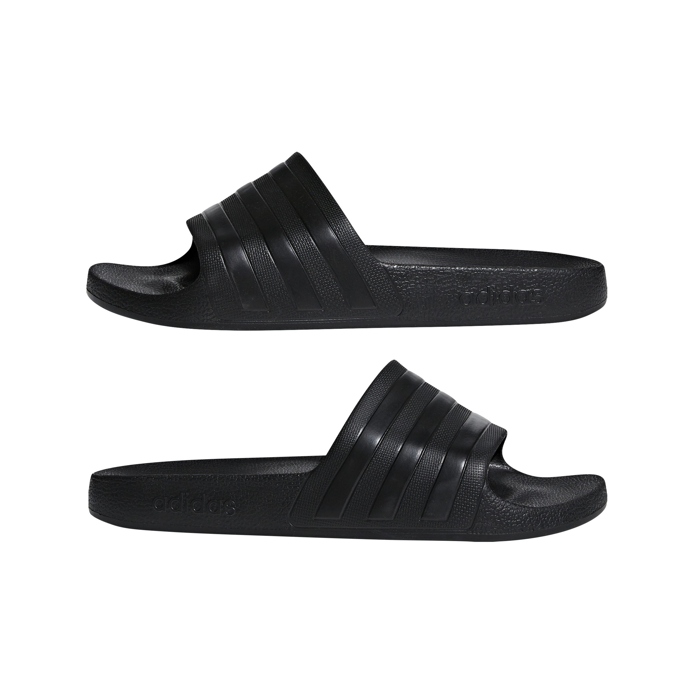 Adidas Adilette Aqua - BLACK/RUNWHT/RED,||