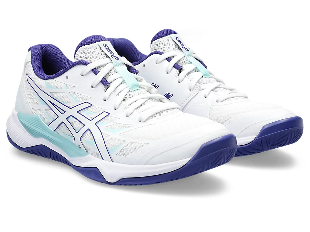 Asics Gel-Tactic 12 Damen - WHITE/BLACK,||
