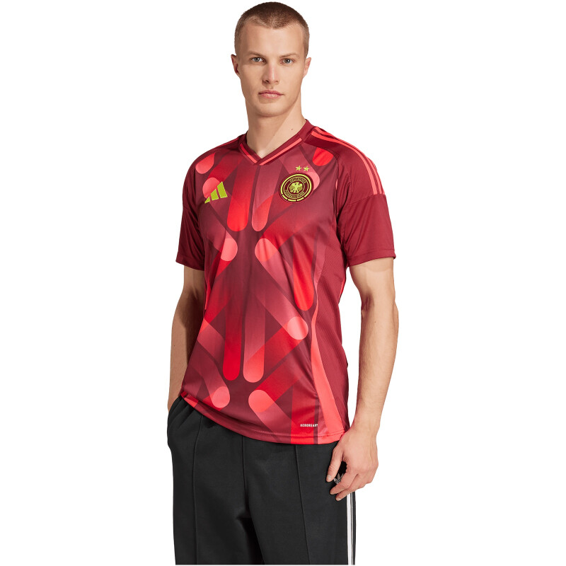 Adidas DFB Deutschland Auswärtstrikot Herren 2025 - BLACK/RUNWHT/RED,||
