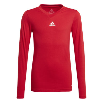 Adidas Team Base Longsleeve Kinder - CBLACK/FTWWHT/CBLACK,||
