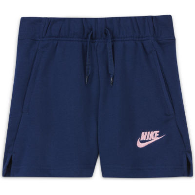 Nike Sportswear-Shorts Mädchen - BLUE VOID/BLACKENED BLUE/BLACK