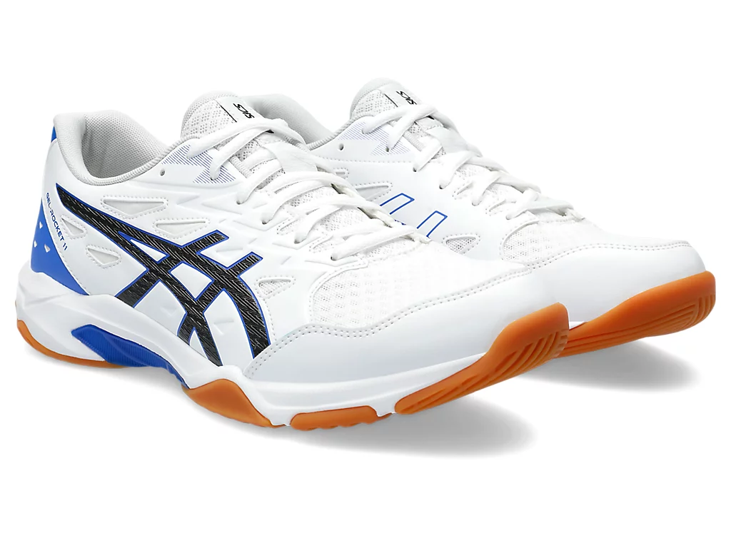 Asics Gel-Rocket 11 - WHITE/DEEP OCEAN,||