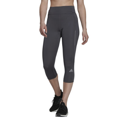 Adidas Own The Run 3/4-Tight Damen - BLACK/RUNWHT/RED,||