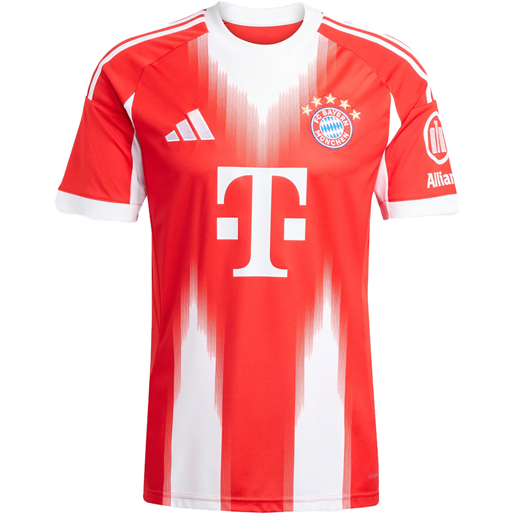 Adidas FC Bayern Heimtrikot 2025/26 - BLACK/RUNWHT/RED,||