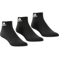 Adidas Cushioned Ankle Socken, 3 Paar - CBLACK/FTWWHT/CBLACK,||