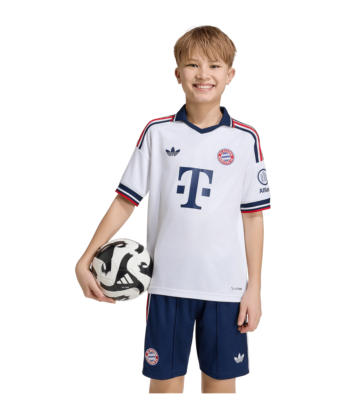 Adidas FC Bayern Auswärtstrikot 2026/27 Kinder - WHITE,||