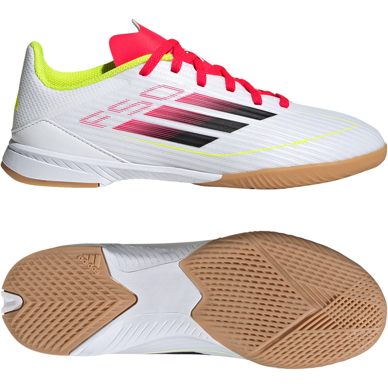 Adidas F50 League IN Kinder - BLACK/RUNWHT/RED,||