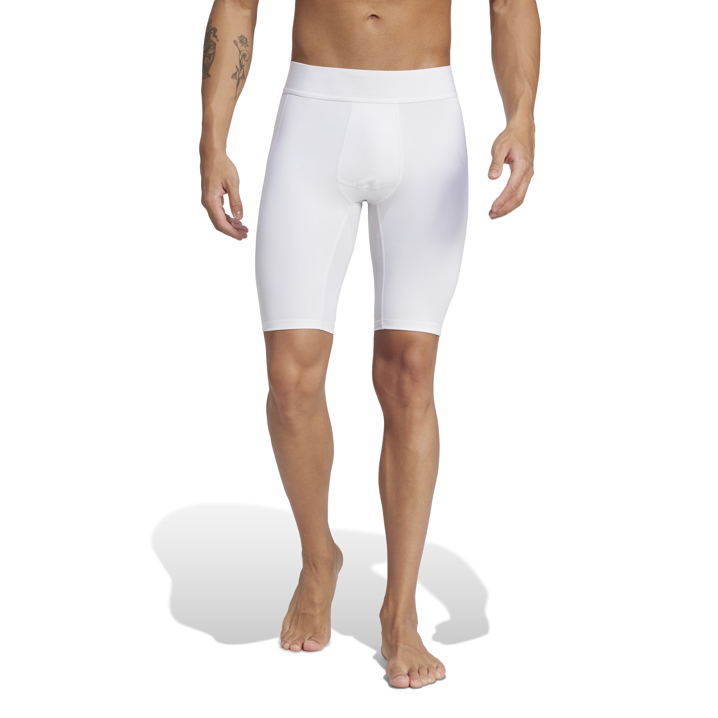 Adidas Techfit Short Tight - BLACK/RUNWHT/RED,||