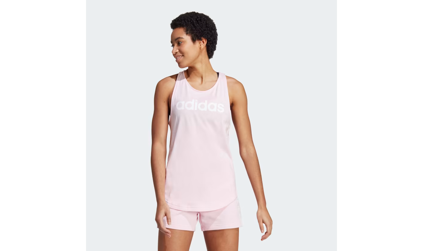 Adidas Essentials Loose Logo Tank Top Damen - BLACK/RUNWHT/RED,||