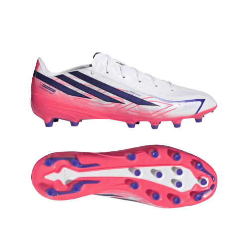 Adidas F50 Hyperfast League AG - FTWWHT/SOLPUR/SOLTUR,||