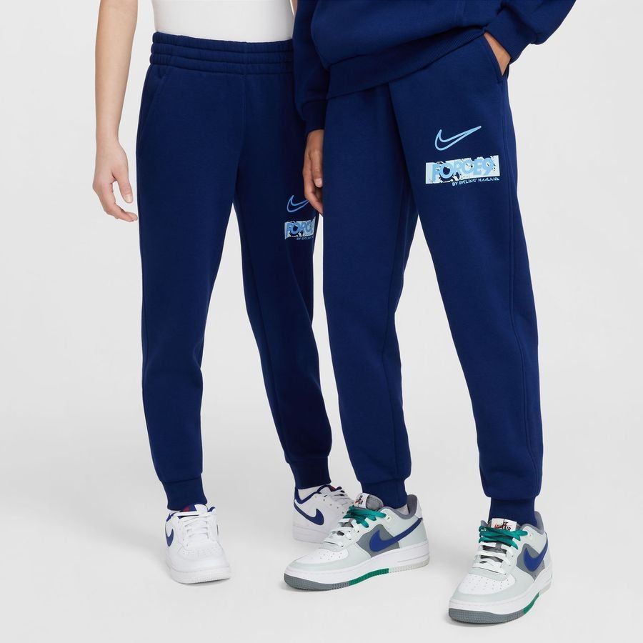 Nike Jogginghose Club Fleece Erling Haaland Kinder - BLUE VOID/BLACKENED BLUE/BLACK,||