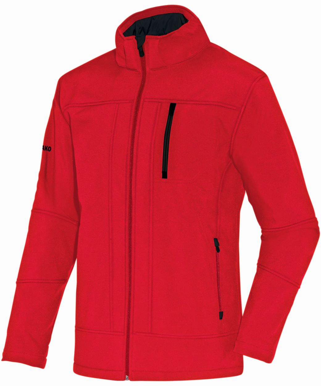 Softshelljacke Team rot/schwarz/weiss