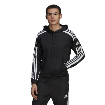 Adidas Squadra 21 Hoodie - CBLACK/FTWWHT/CBLACK,||