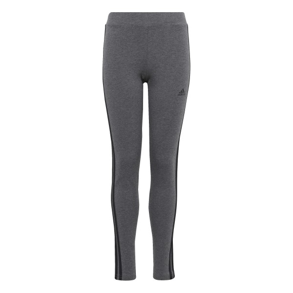 Adidas Essentials 3-Streifen Cotton Leggings Mädchen - BLACK/RUNWHT/RED,||