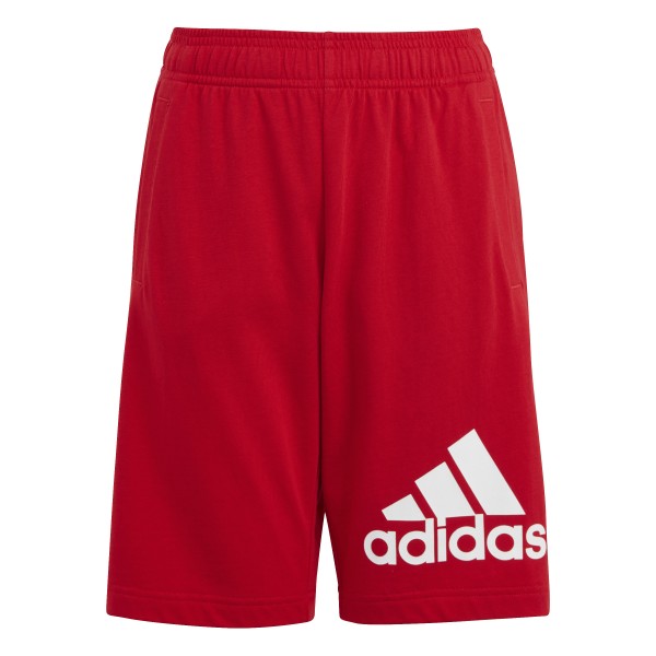 Adidas Essentials Big Logo Cotton Shorts Kinder - CBLACK/FTWWHT/CBLACK,||