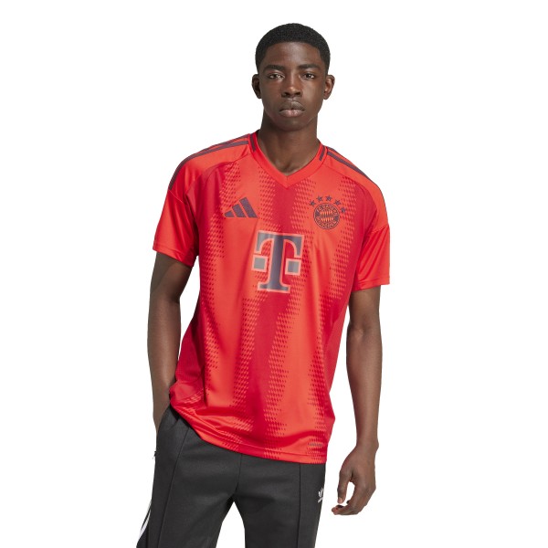 Adidas FC Bayern Heimtrikot 2024/25 - BLACK/RUNWHT/RED,||