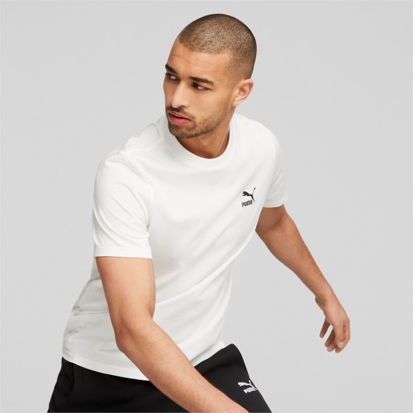 Puma Classics Small Logo Tee - PUMA BLACK,||