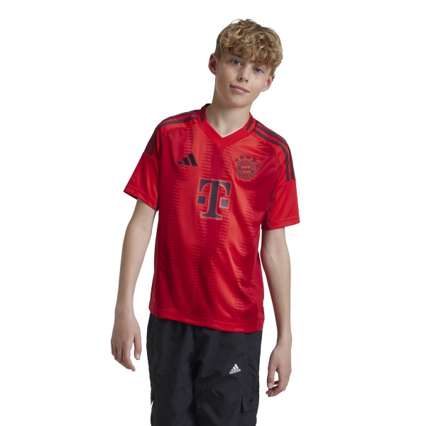 Adidas FC Bayern Heimtrikot 2024/25 Kinder - BLACK/RUNWHT/RED,||