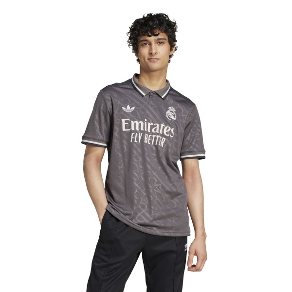 Adidas Reald Madrid 3. Trikot 2024/25 - BLACK/RUNWHT/RED,||